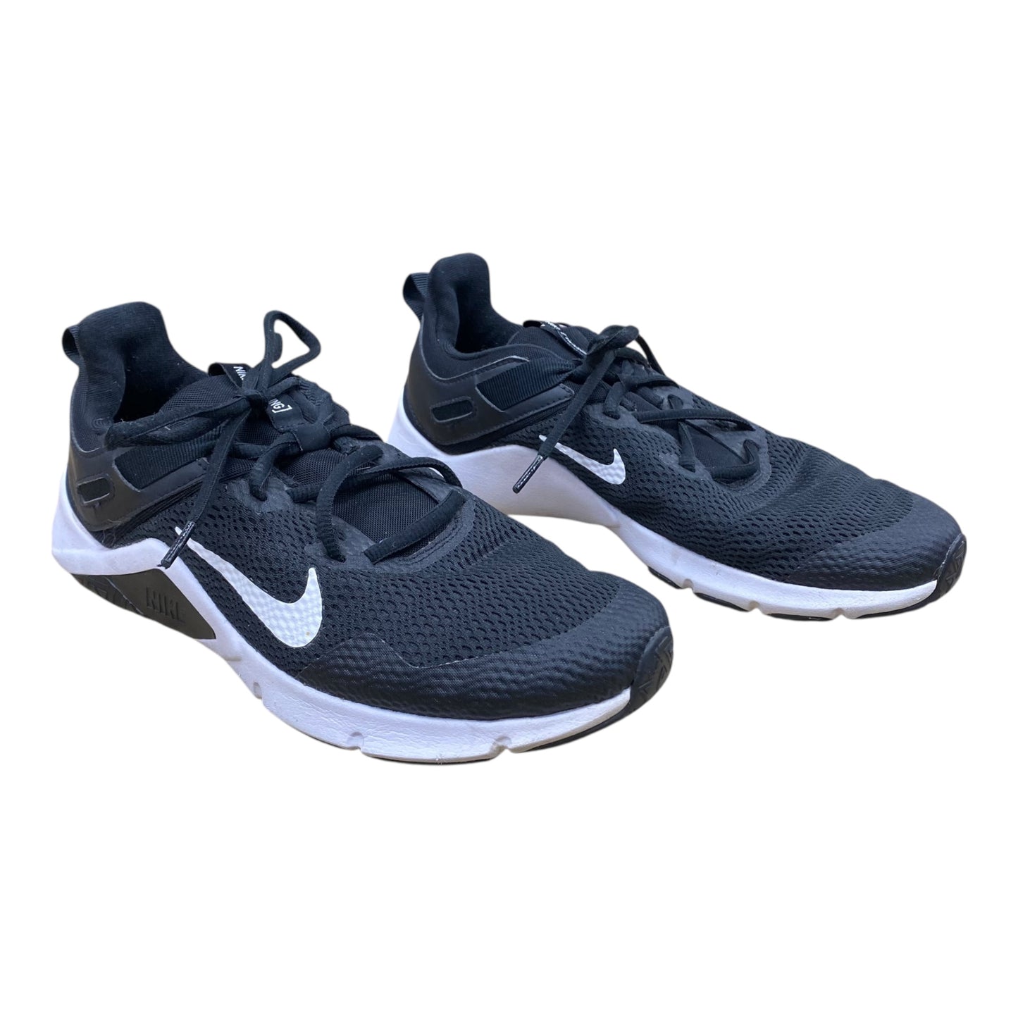 Shoes Athletic By Nike In Black & White, Size:8.5