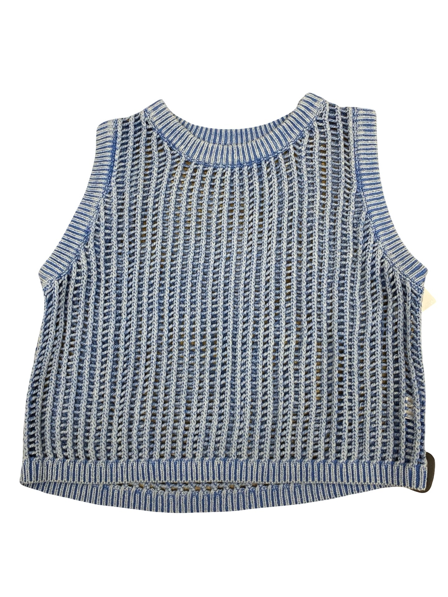 Sweater Ss By Clothes Mentor In Blue, Size:M