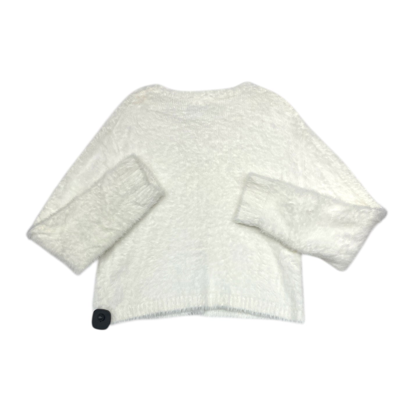 Sweater Cardigan By Cloth & Stone In White, Size:S