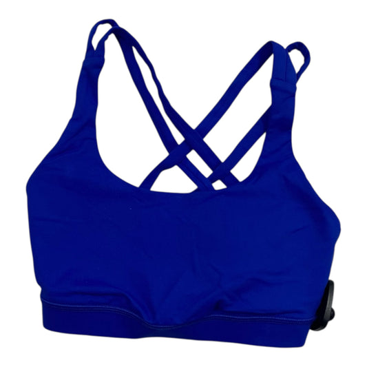 Athletic Bra By Lululemon In Blue, Size:Xs