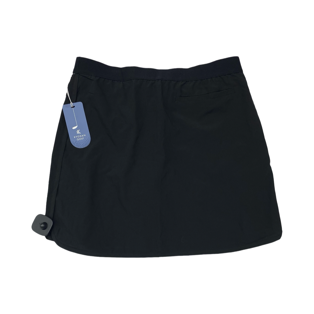 Athletic Skort By Kyodan In Black, Size:S