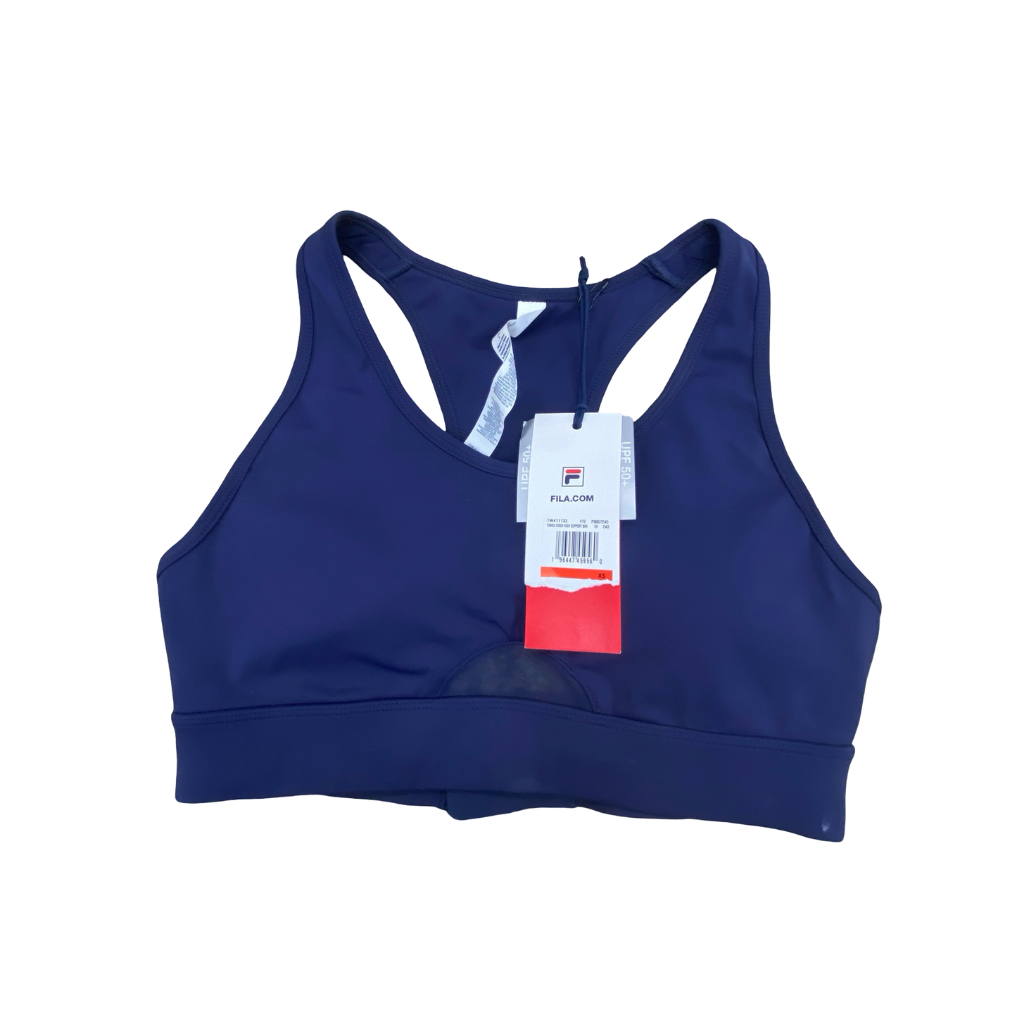 Athletic Bra By Fila In Navy, Size:Xs