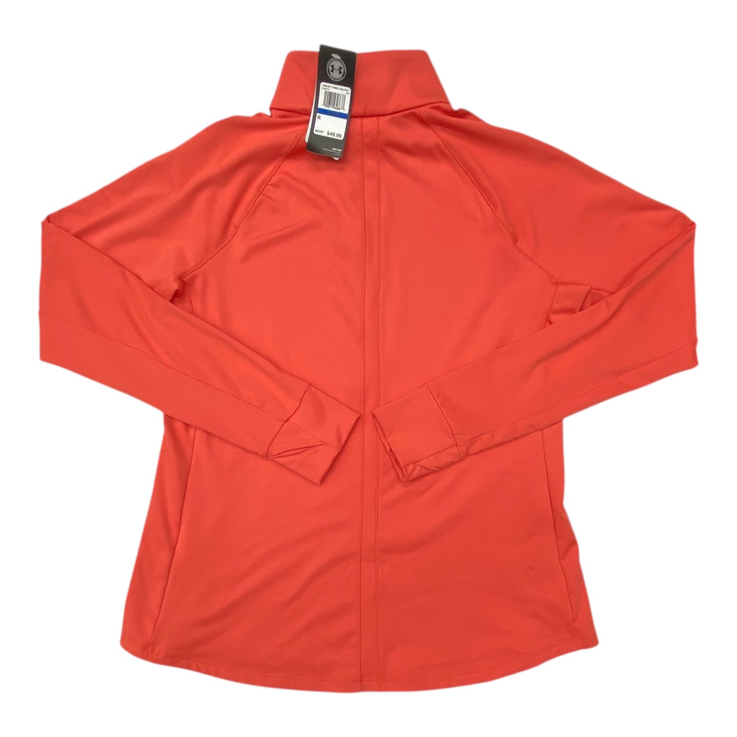 Athletic Sweatshirt Collar By Under Armour In Orange, Size:Xl
