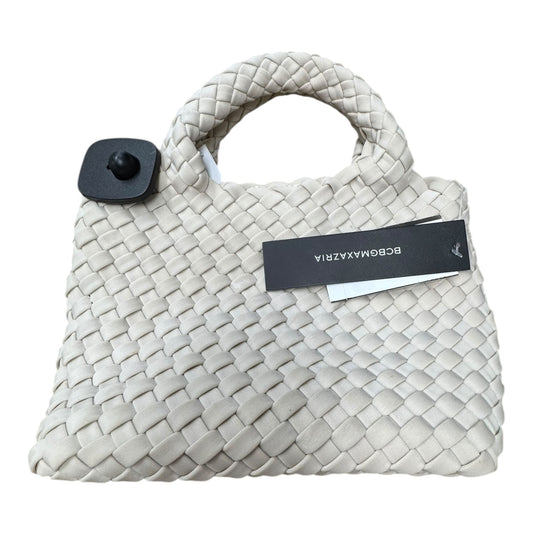 Handbag By Bcbgmaxazria In Cream, Size:Small