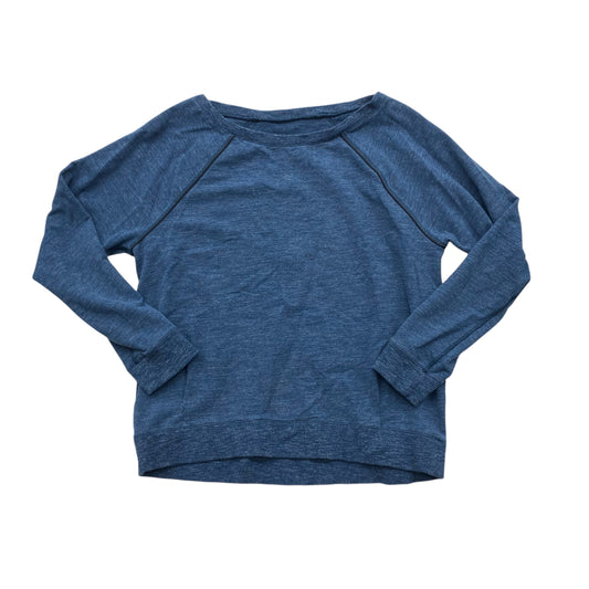Sweatshirt Crewneck By Lululemon In Blue, Size:L