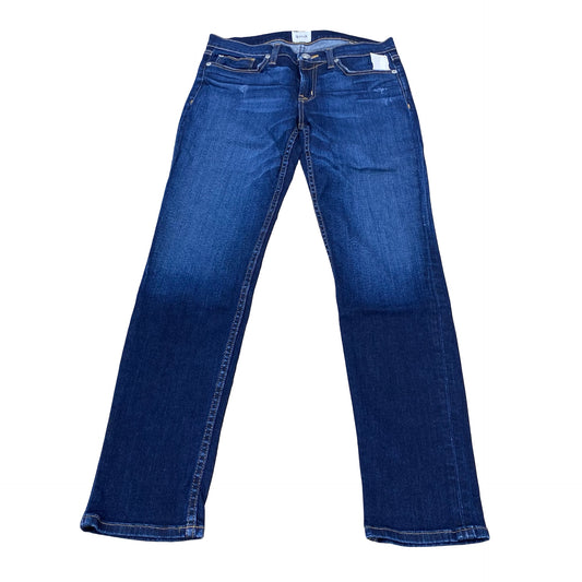Jeans Straight By Hudson In Blue Denim, Size:8