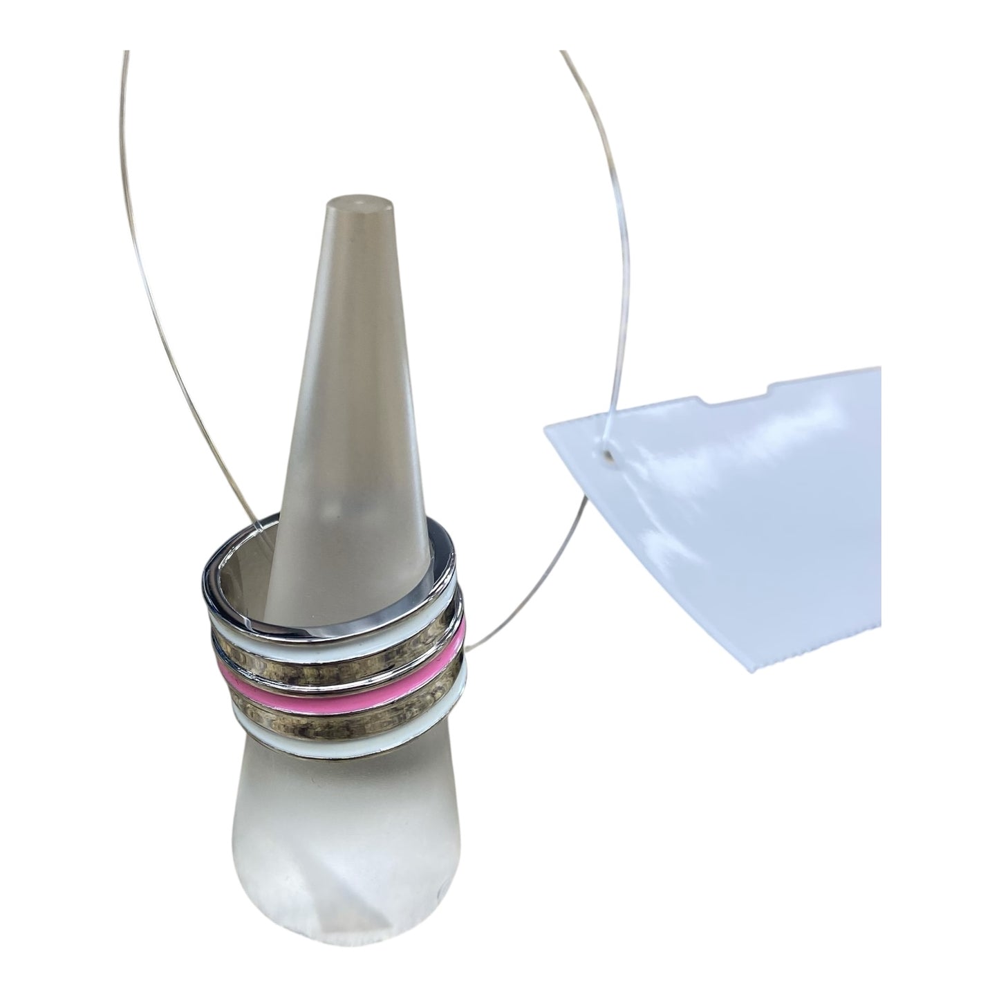 Ring Other By Lia Sophia In Silver, Size:7
