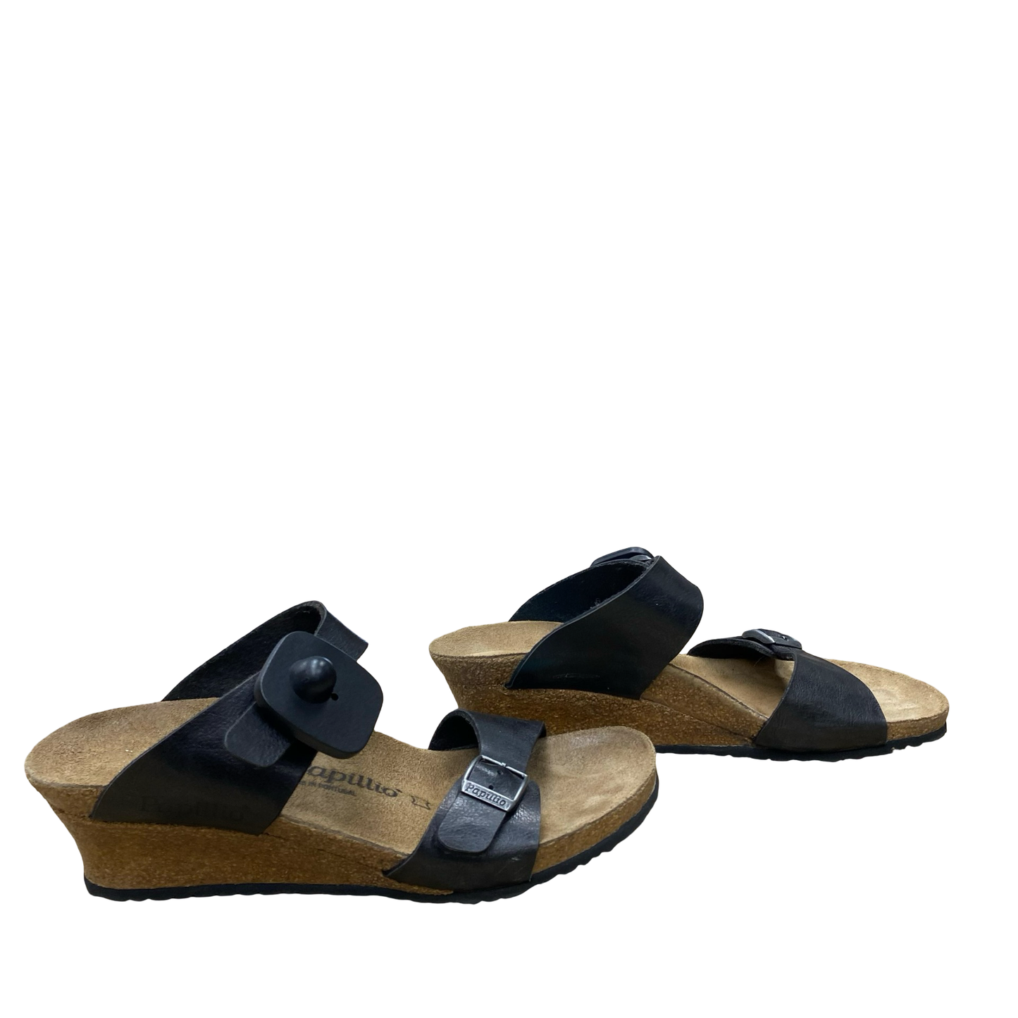 Sandals Designer By PAPILLIO In Black, Size:9