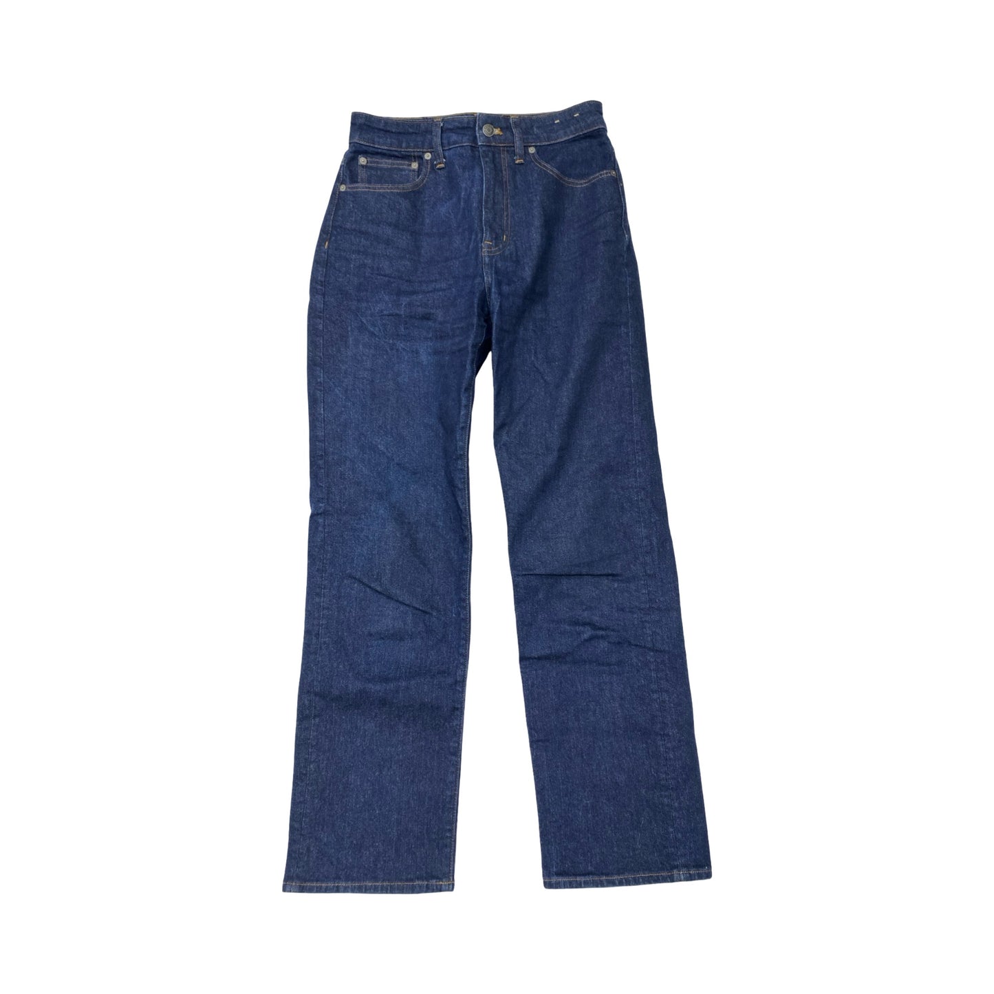 Jeans Straight By Madewell In Blue Denim, Size:4