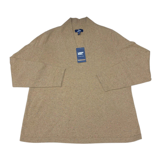 Sweater By Lands End In Multi, Size:1X