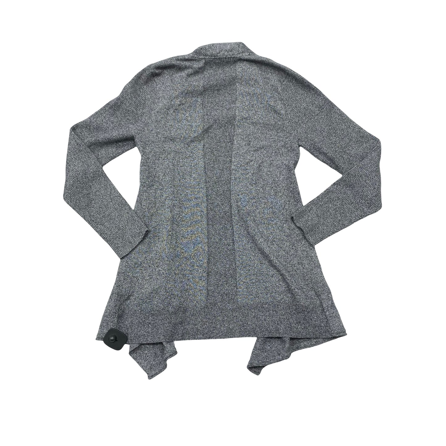 Sweater Cardigan By Calvin Klein In Grey, Size:S