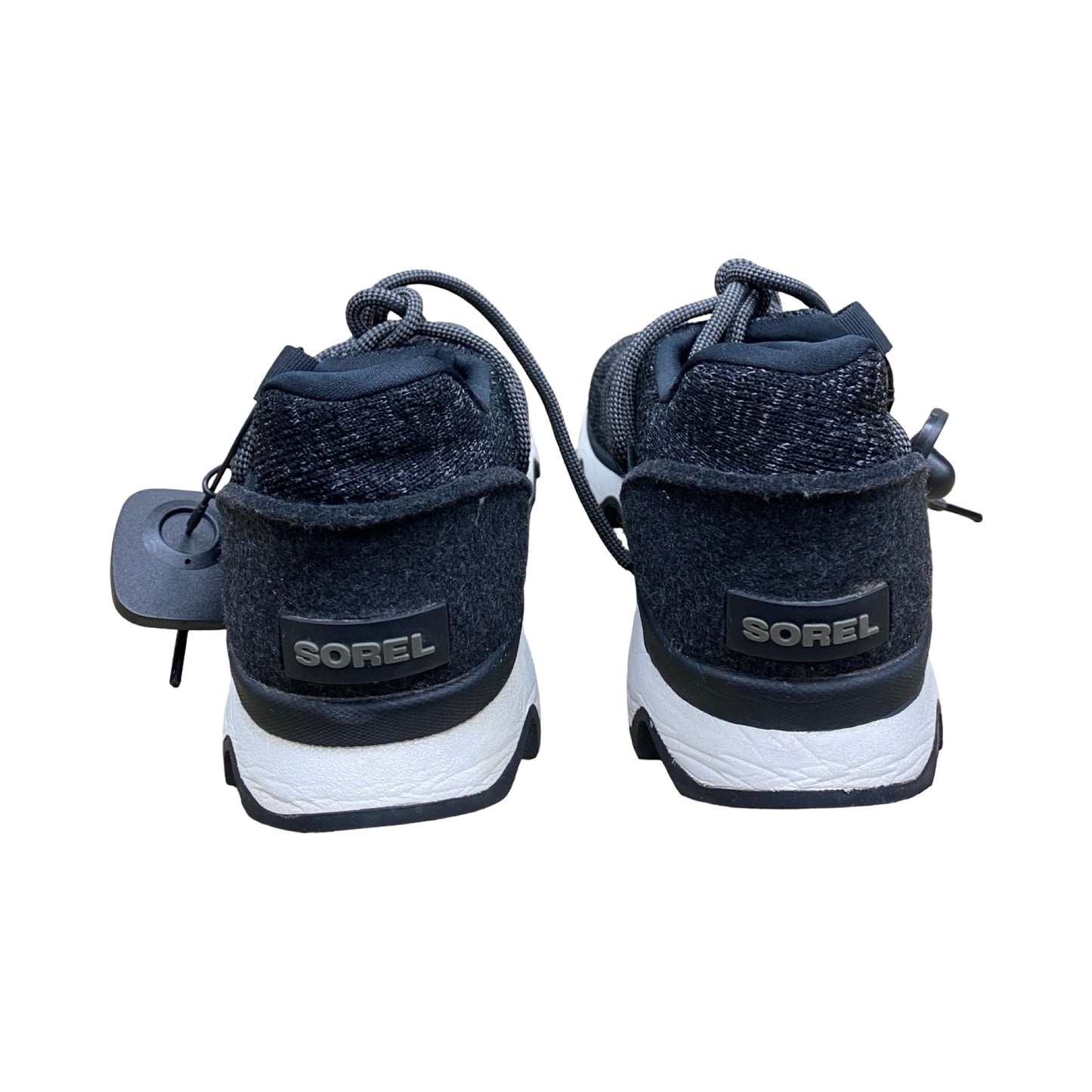 Shoes Designer By Sorel In Black & Grey, Size:8.5