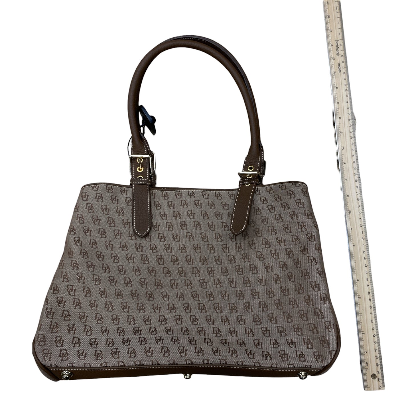 Handbag Designer By Dooney And Bourke In Brown, Size:Medium