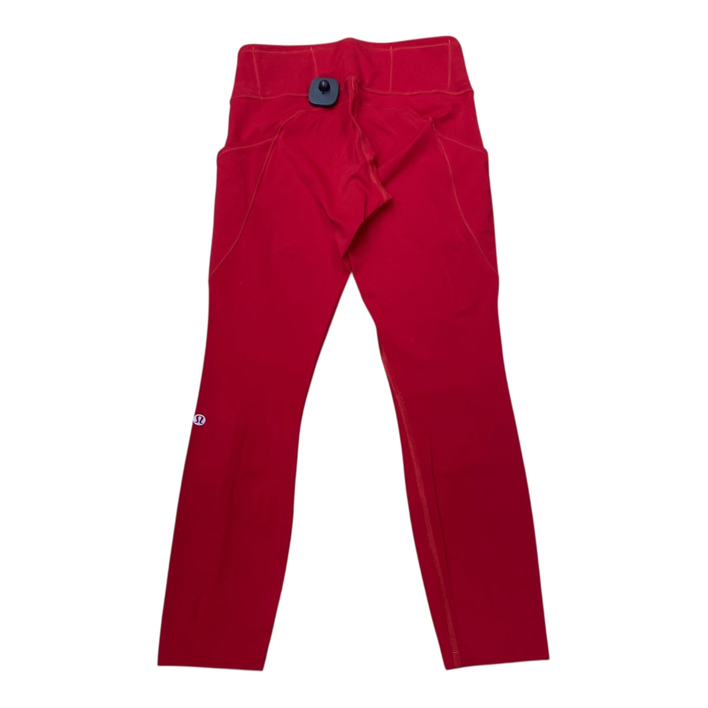 Athletic Leggings By Lululemon In Red, Size:6