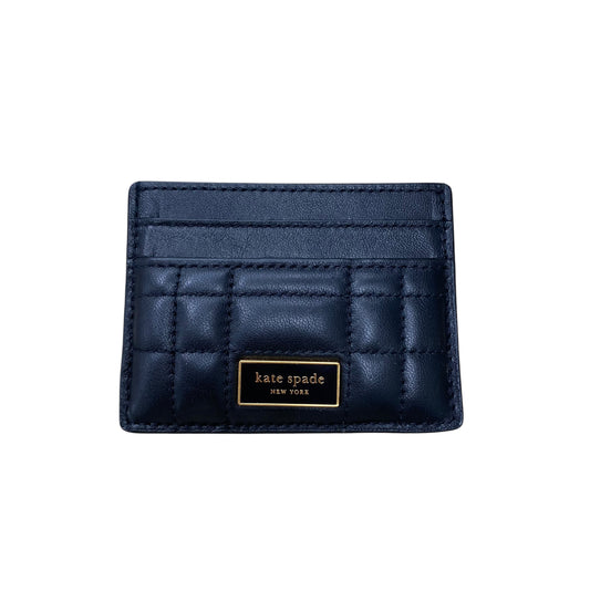 Wallet Designer By Kate Spade In Black & Gold, Size:Small