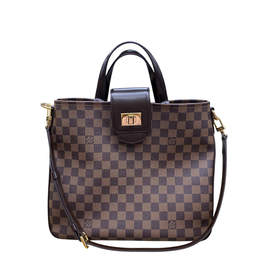 Handbag Luxury Designer By Louis Vuitton In Brown, Size:Medium