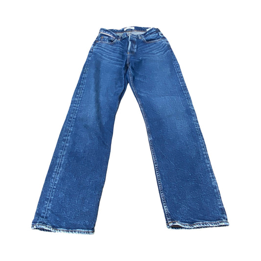 Jeans Straight By Moussy In Blue Denim, Size:4