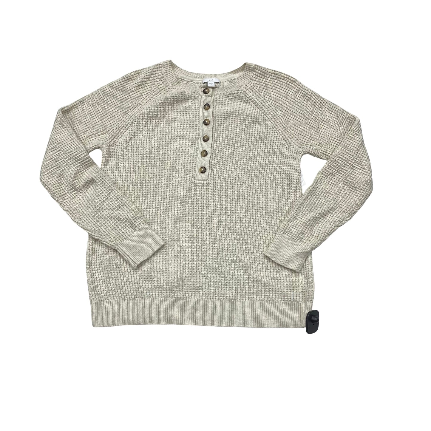Sweater By J. Jill In Cream, Size:Xs