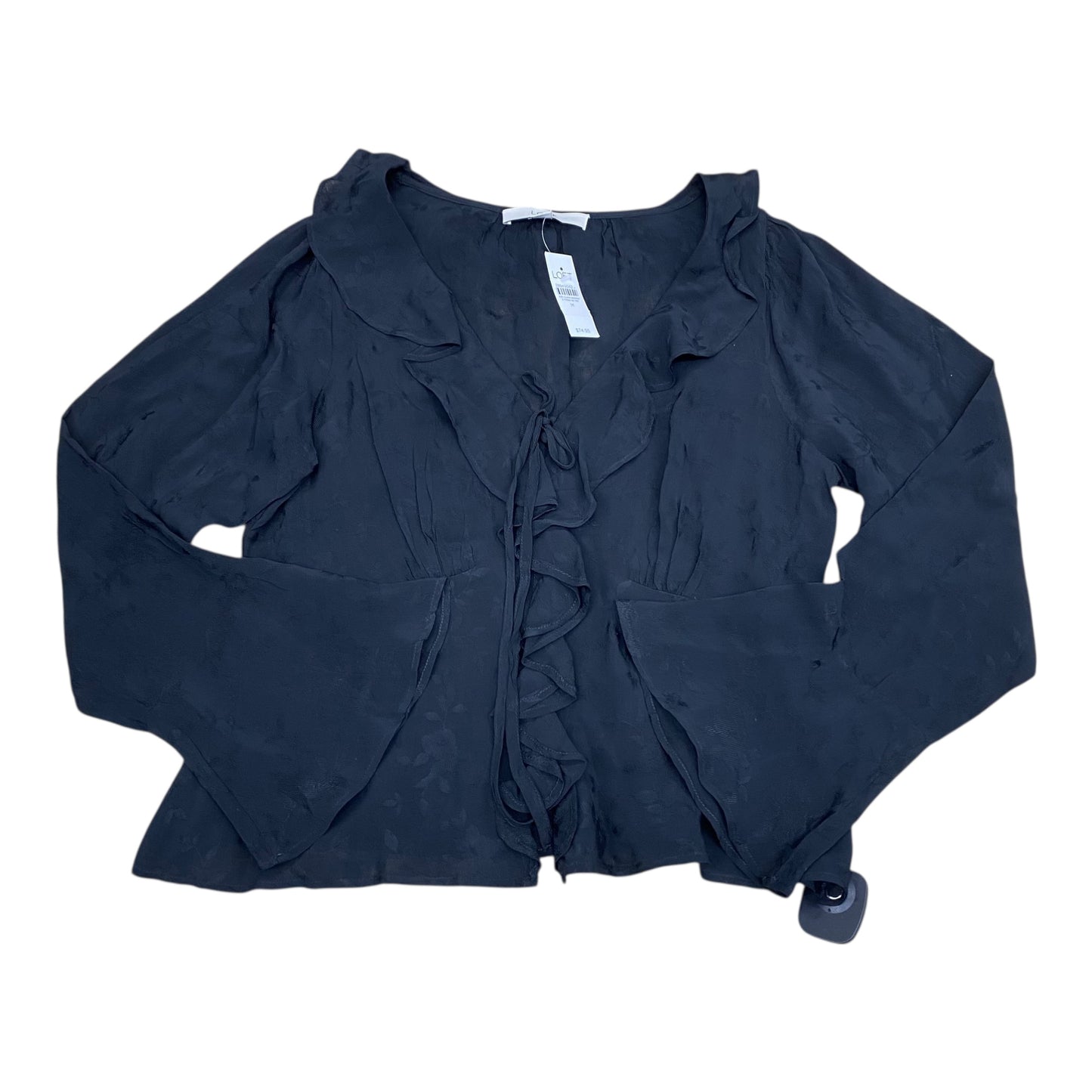 Top Ls By Loft In Black, Size:M