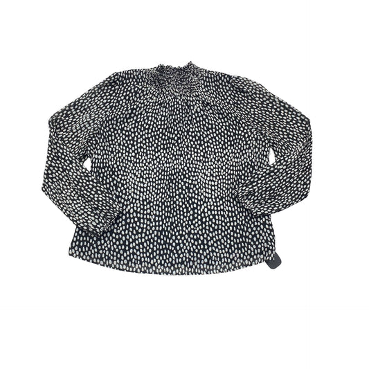 Top Ls By J. Crew In Polkadot Pattern, Size:L
