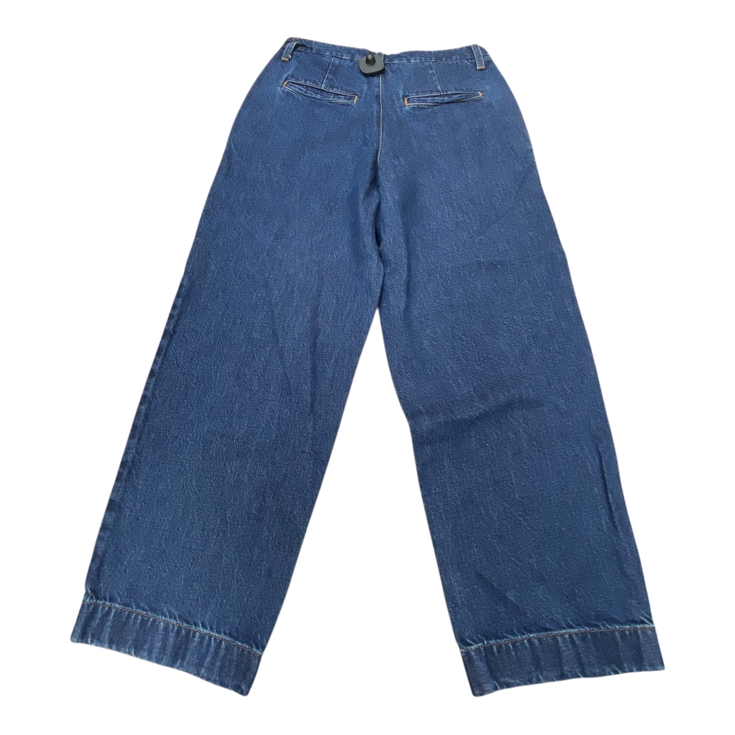 Jeans Straight By Banana Republic In Blue Denim, Size:4