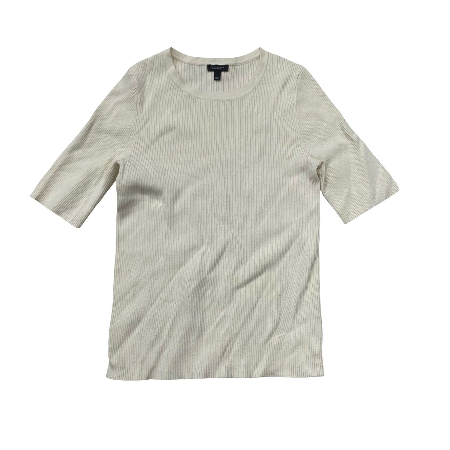 Top Ss By Talbots In Cream, Size:S
