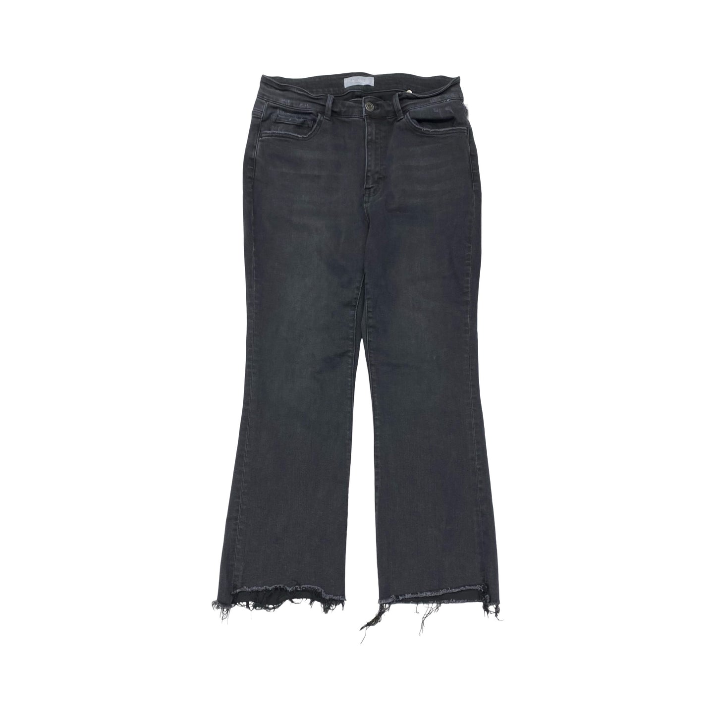 Jeans Boot Cut By Vervet In Grey Denim, Size:16