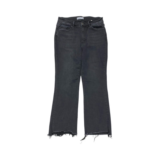 Jeans Boot Cut By Vervet In Grey Denim, Size:16