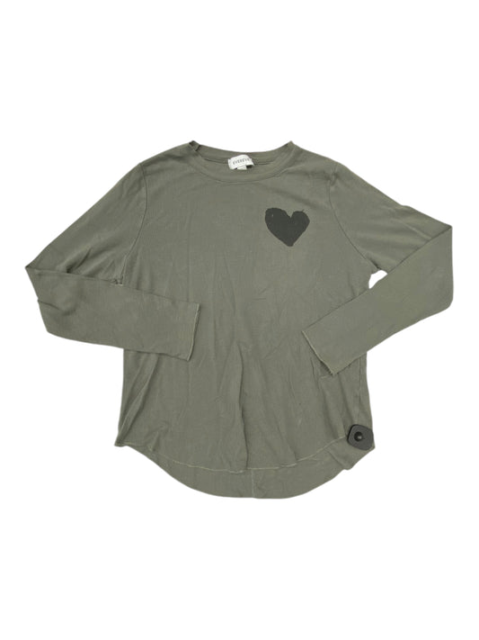 Top Ls By Evereve In Green, Size:L
