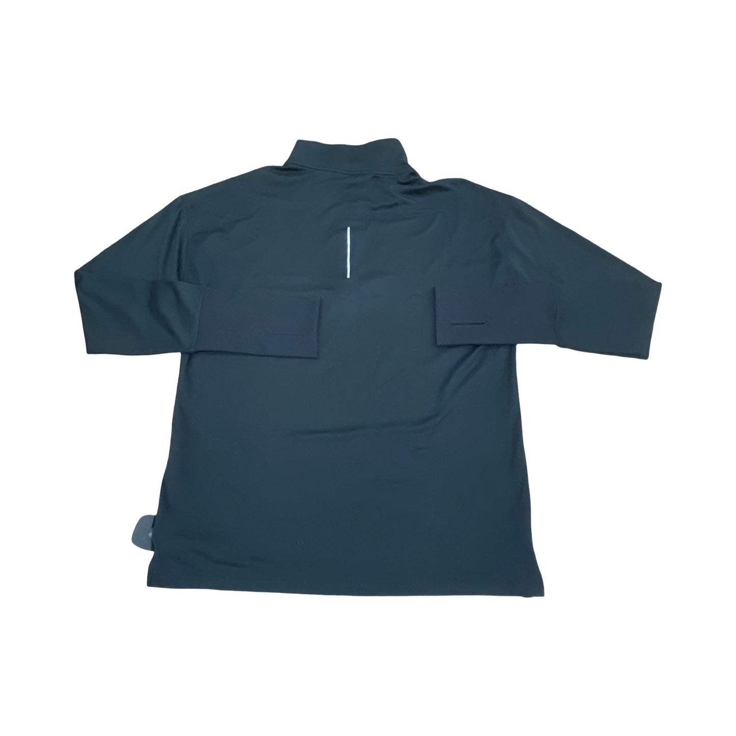 Athletic Top Ls Collar By Nike In Black, Size:S