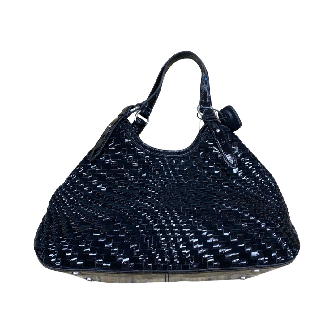Handbag Leather By Cole-Haan In Black, Size:Large
