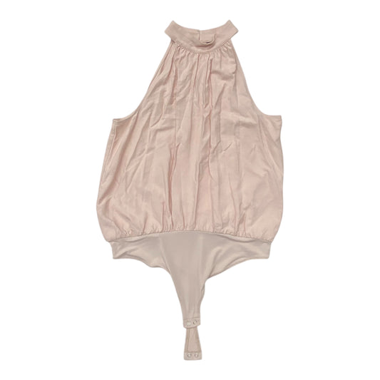 Bodysuit By Express In Pink, Size:L