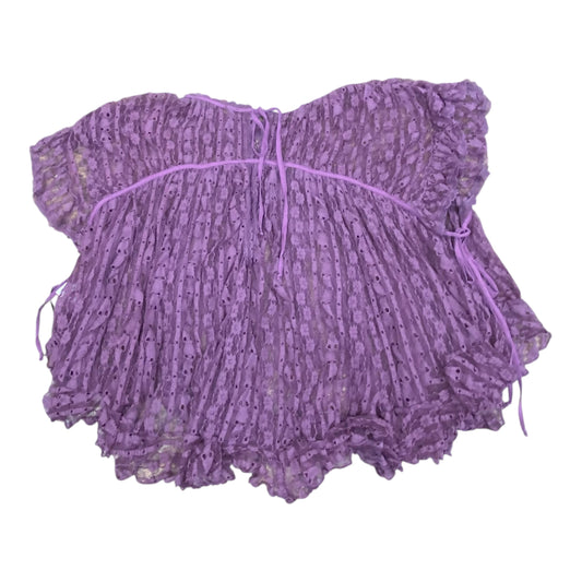 Top Sleeveless By Free People In Purple, Size:S