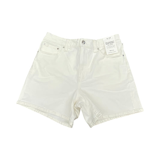 Shorts By Madewell In White Denim, Size:8