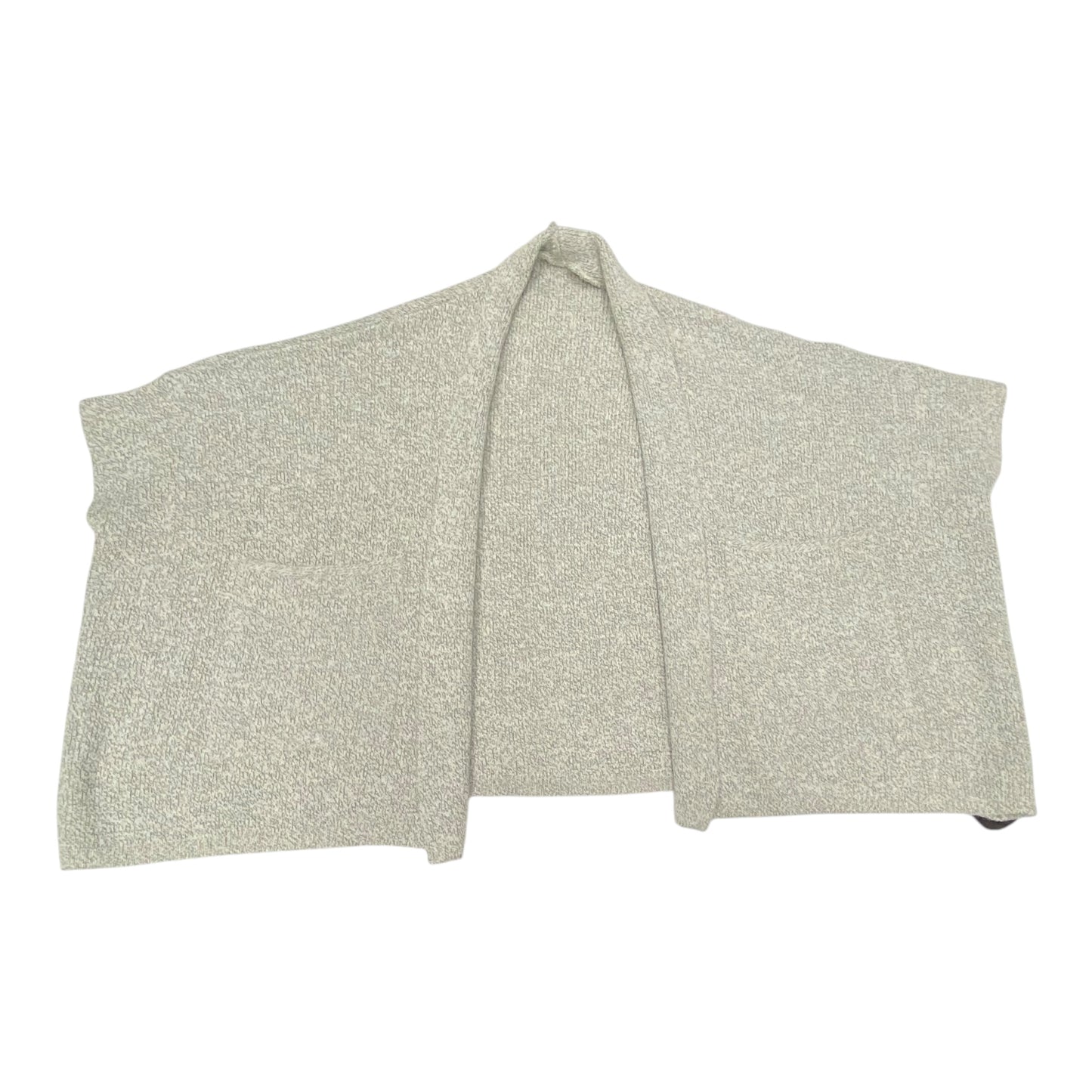 Shawl By Clothes Mentor In Grey, Size:L