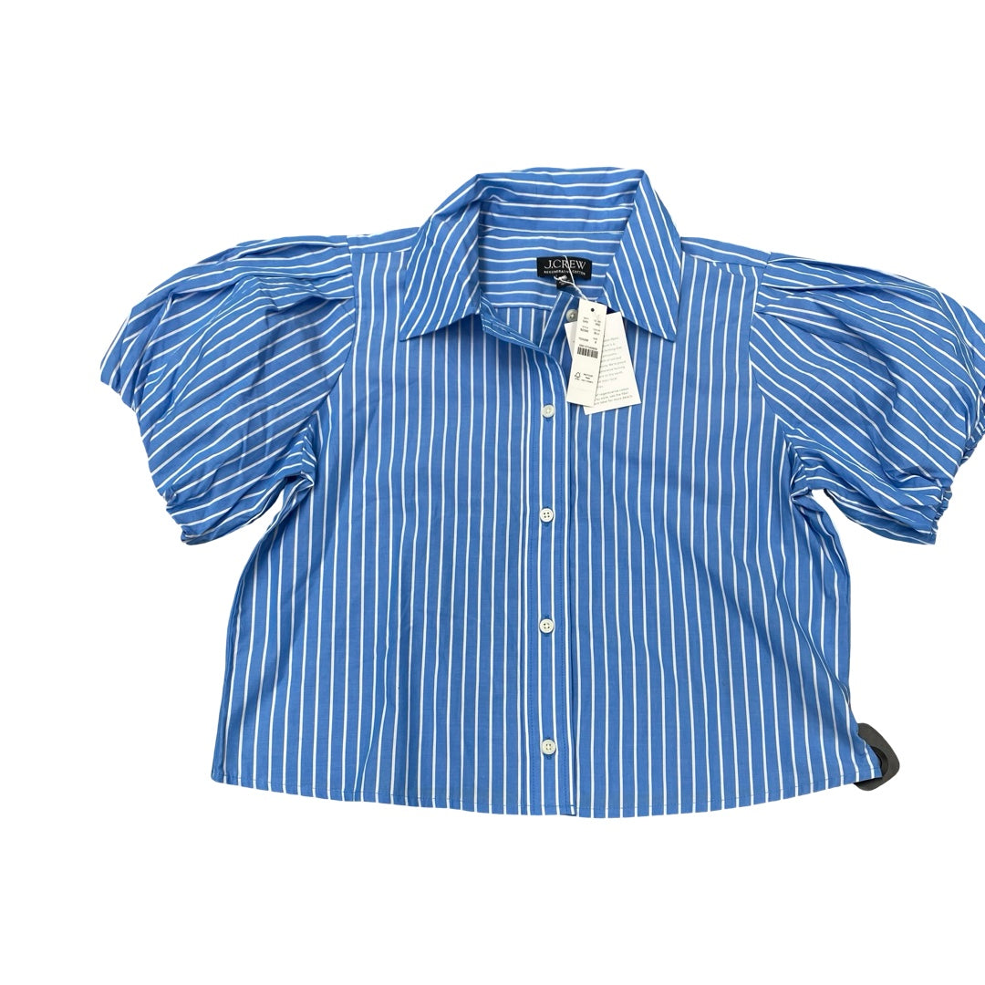 Top Ss By J. Crew In Striped Pattern, Size:8