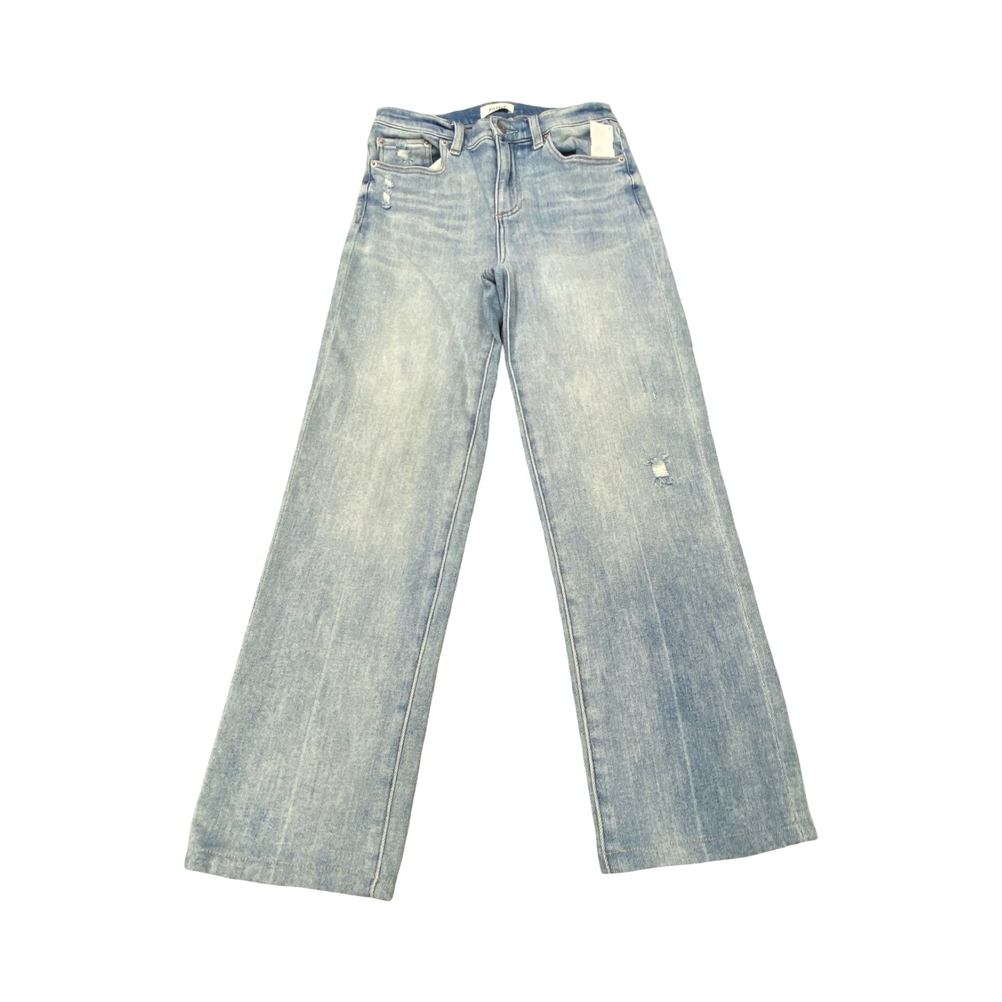 Jeans Straight By Pistola In Blue, Size:6