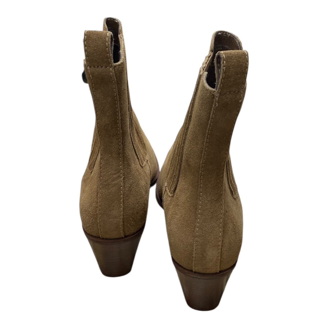 Boots Ankle Heels By Dolce Vita In Brown, Size:9