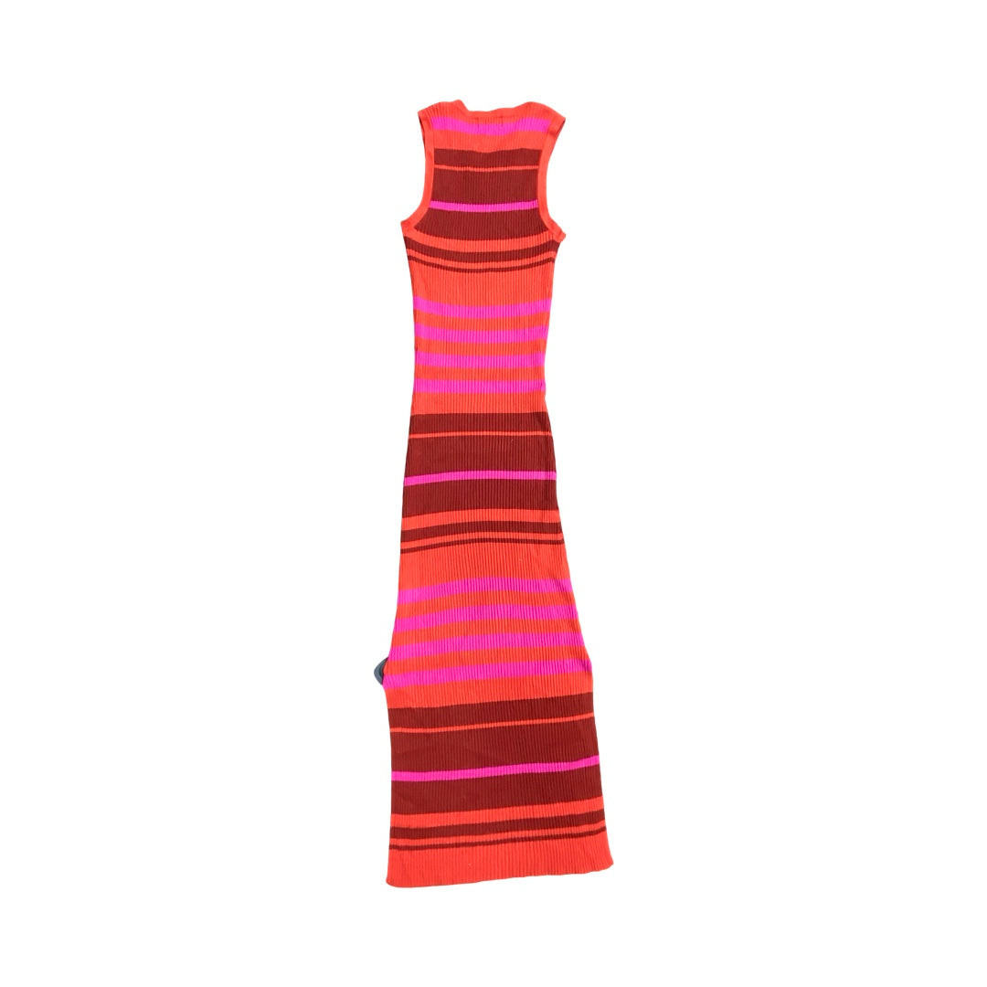 Dress Casual Maxi By Evereve In Striped Pattern, Size:M