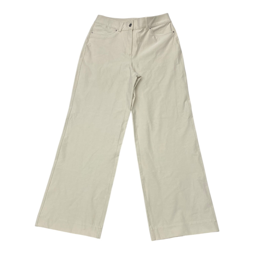 Pants Wide Leg By Lululemon In Beige, Size:6