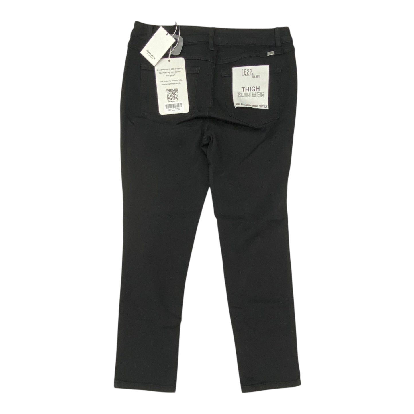 Jeans Skinny By 1822 Denim In Black Denim, Size:10P