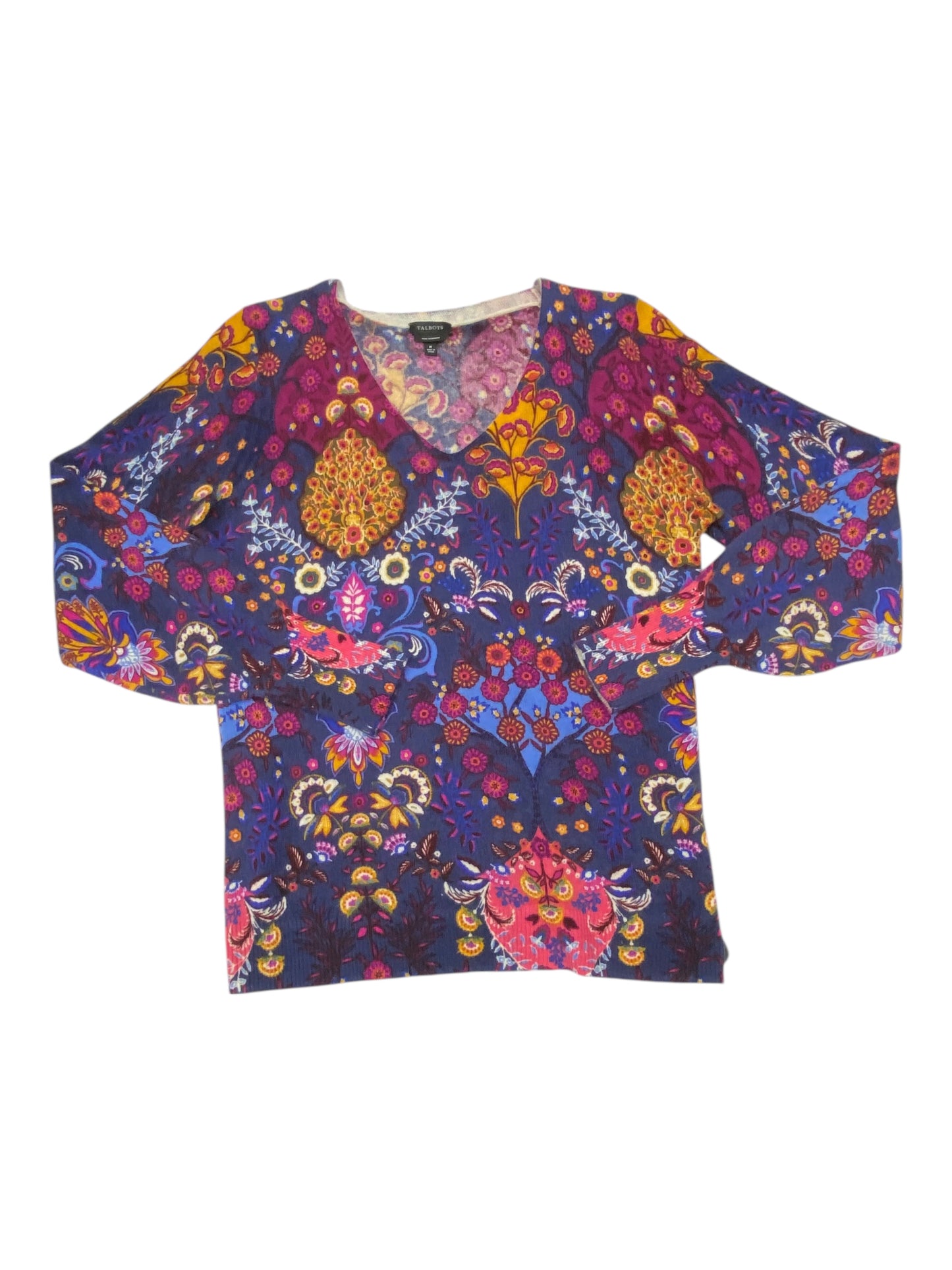 Sweater By Talbots In Multi, Size:Mp