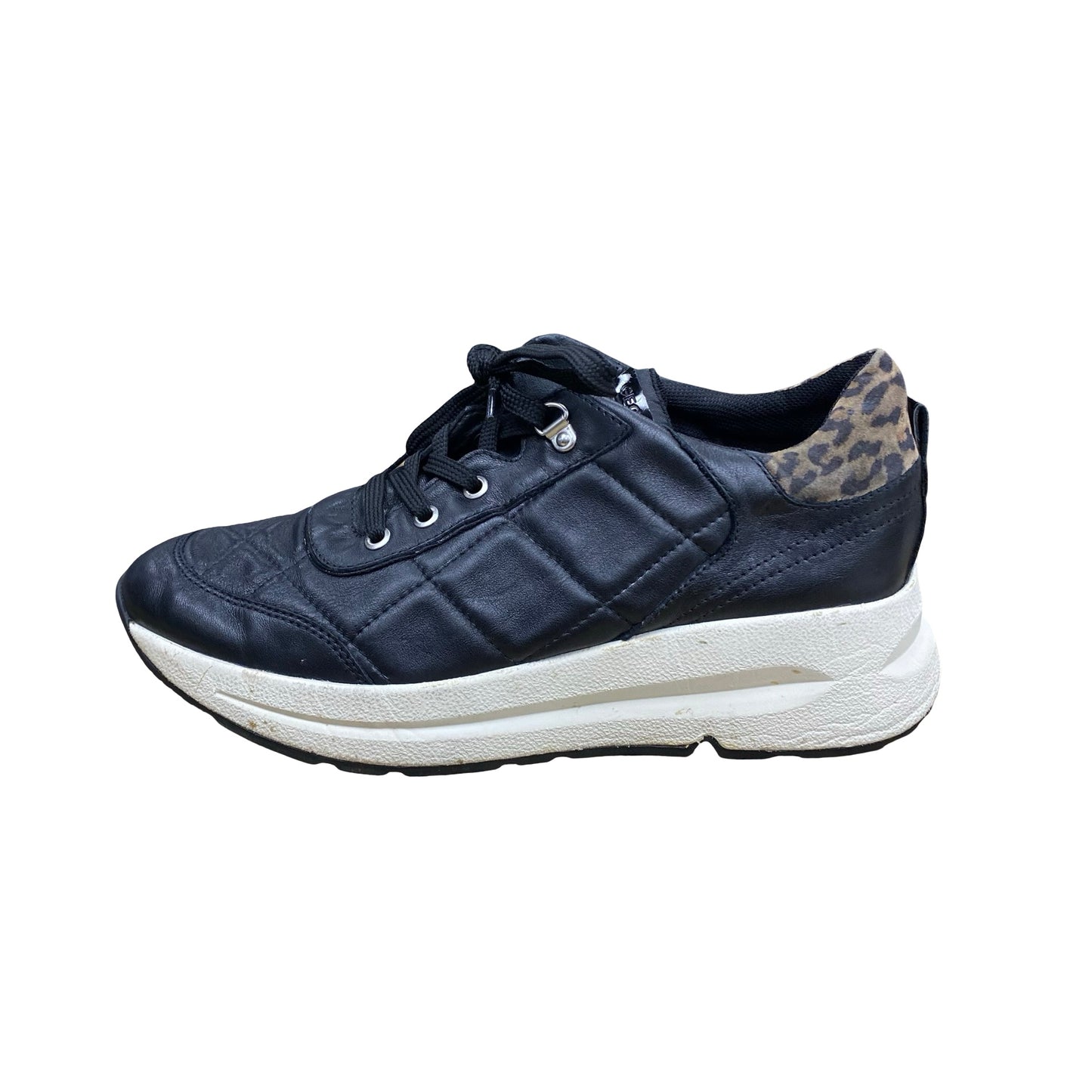 Shoes Sneakers By Geox Shoes In Black & Brown, Size:10.5
