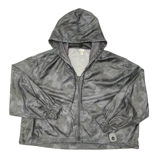 Jacket Windbreaker By All In Motion In Grey, Size:M