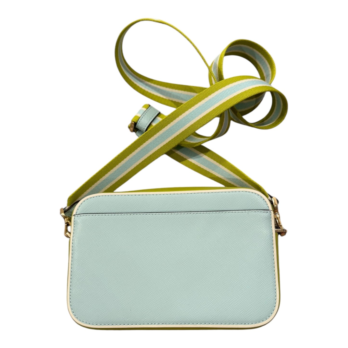 Handbag Designer By Kate Spade In Blue & Green, Size:Small