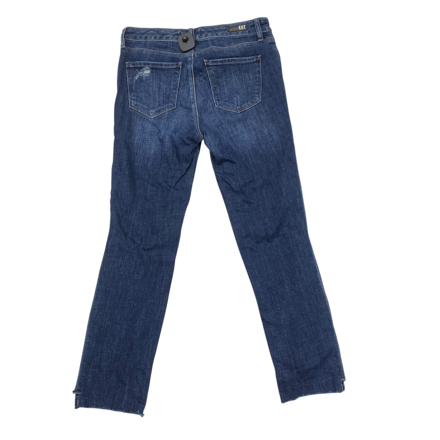 Jeans Straight By Kut In Blue, Size:4