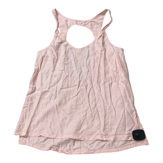 Athletic Tank Top By Lululemon In Pink, Size:L