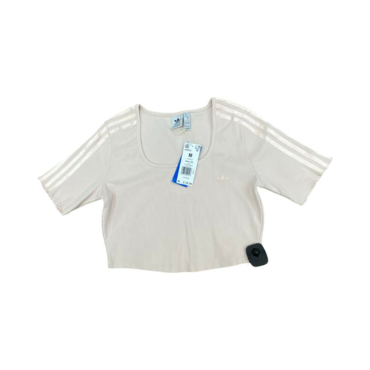 Athletic Top Ss By Adidas In Pink, Size:M
