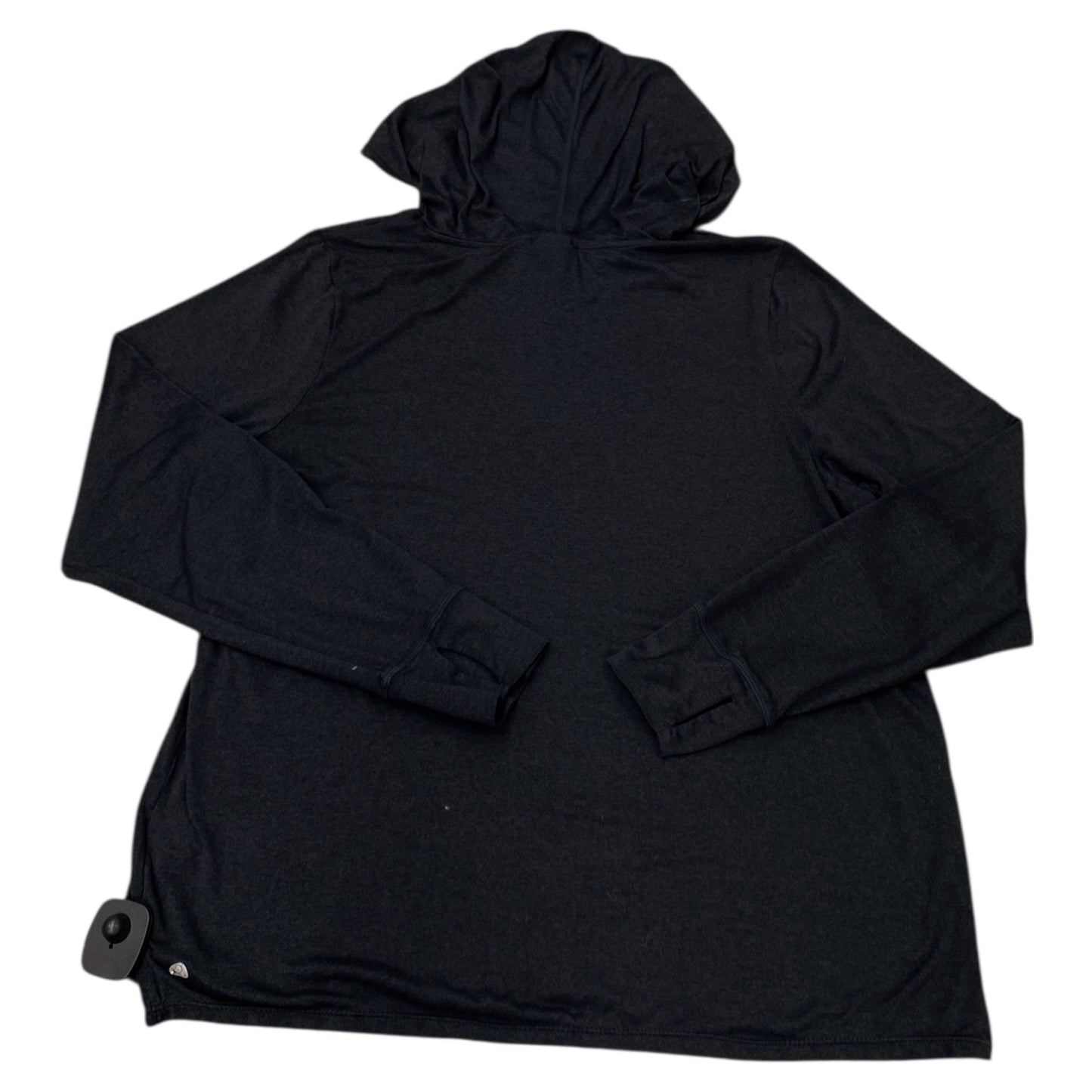 Athletic Top Ls Hoodie By Zella In Grey, Size:L