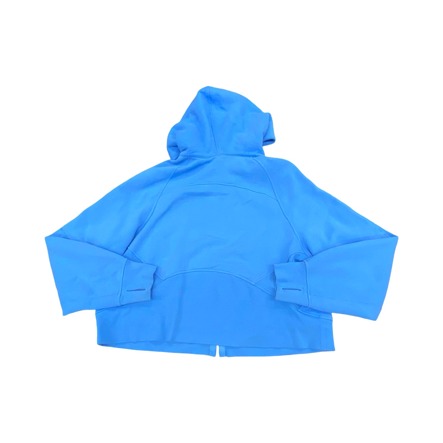 Athletic Jacket By Lululemon In Blue, Size:M